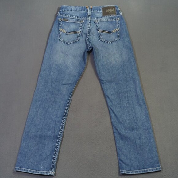 Ariat Jeans Men's 29x30 Blue M7 Slim Wessley Straight Western Denim - Picture 2 of 12